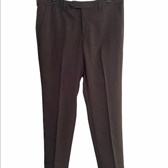 NWT Michael Kors Men's Monroe Grey Slacks 34x30" - Picture 1 of 8
